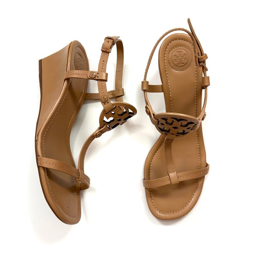 Tory Burch Miller 60MM Wedge in Dusty Cypress